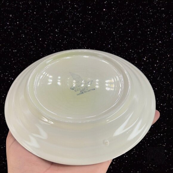 Red Wing Pottery Minnesota USA Normandy Dish Plate Apple Ceramic 7"W 4 Pcs VTG - Picture 4 of 16